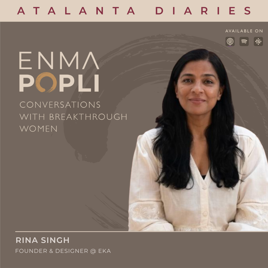 Preserving India's Rich Craftsmanship: Award-Winning Designer Rina Singh, Founder of Eka Design Studio